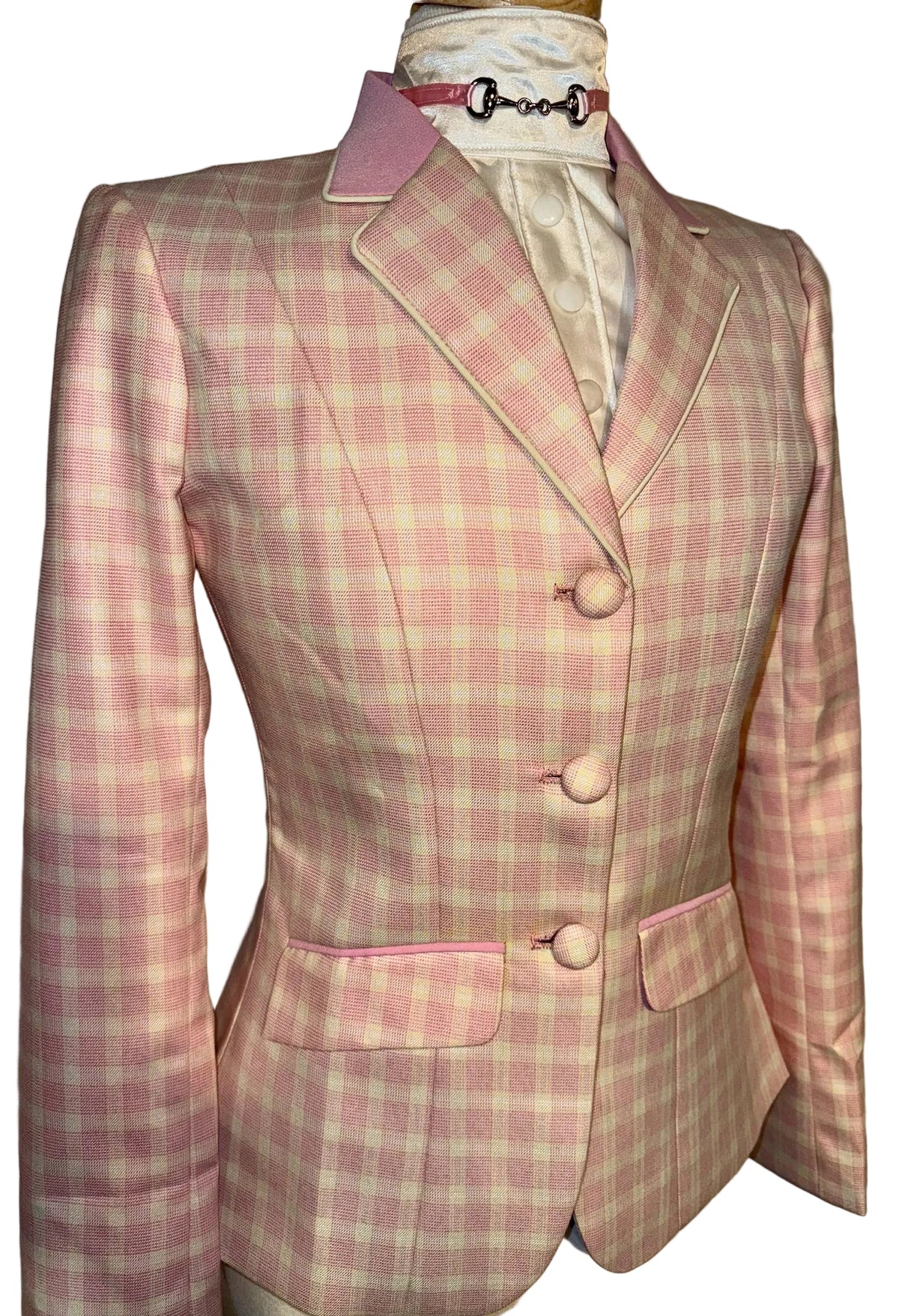 New MTC, Pink Plaid Hunt Coat