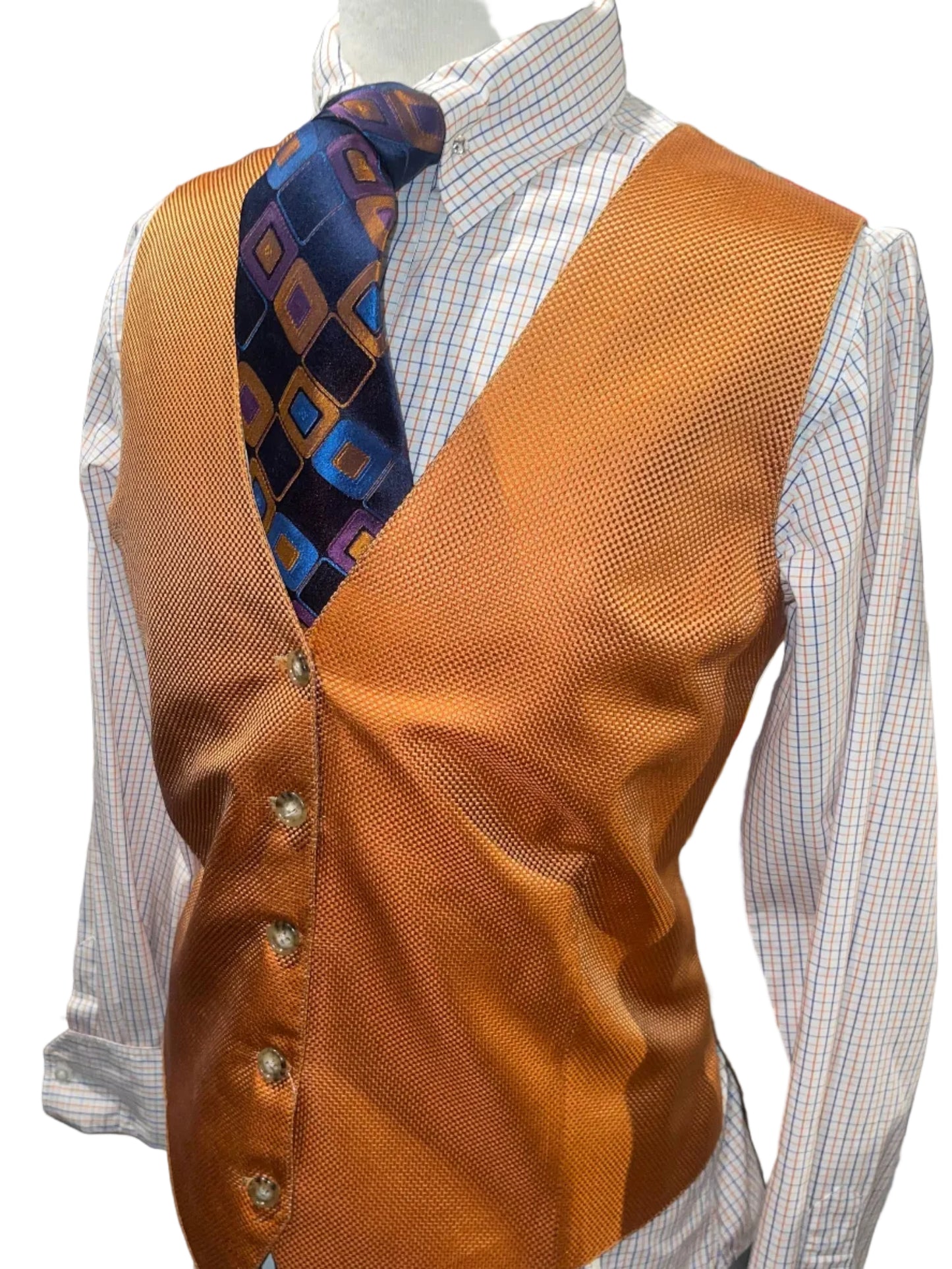 Ladies Orange and Blue Set