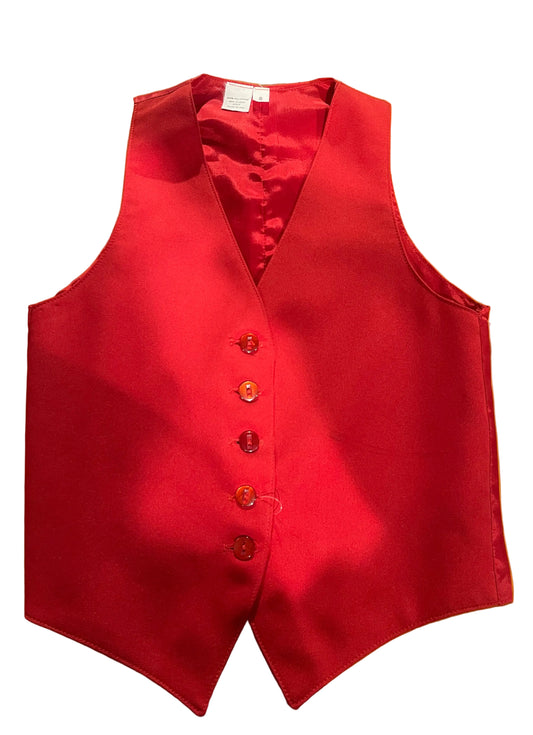 Kids/teen Red Vest