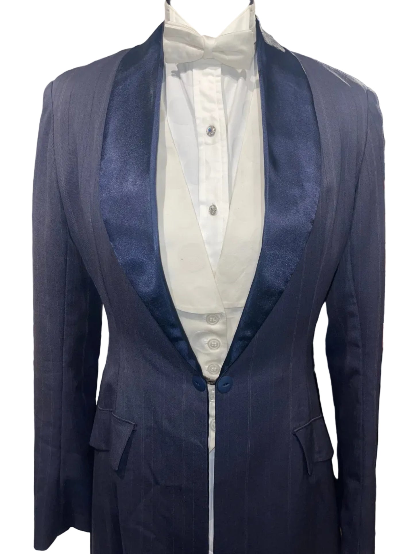 Custom, Ladies, Navy Formal Suit