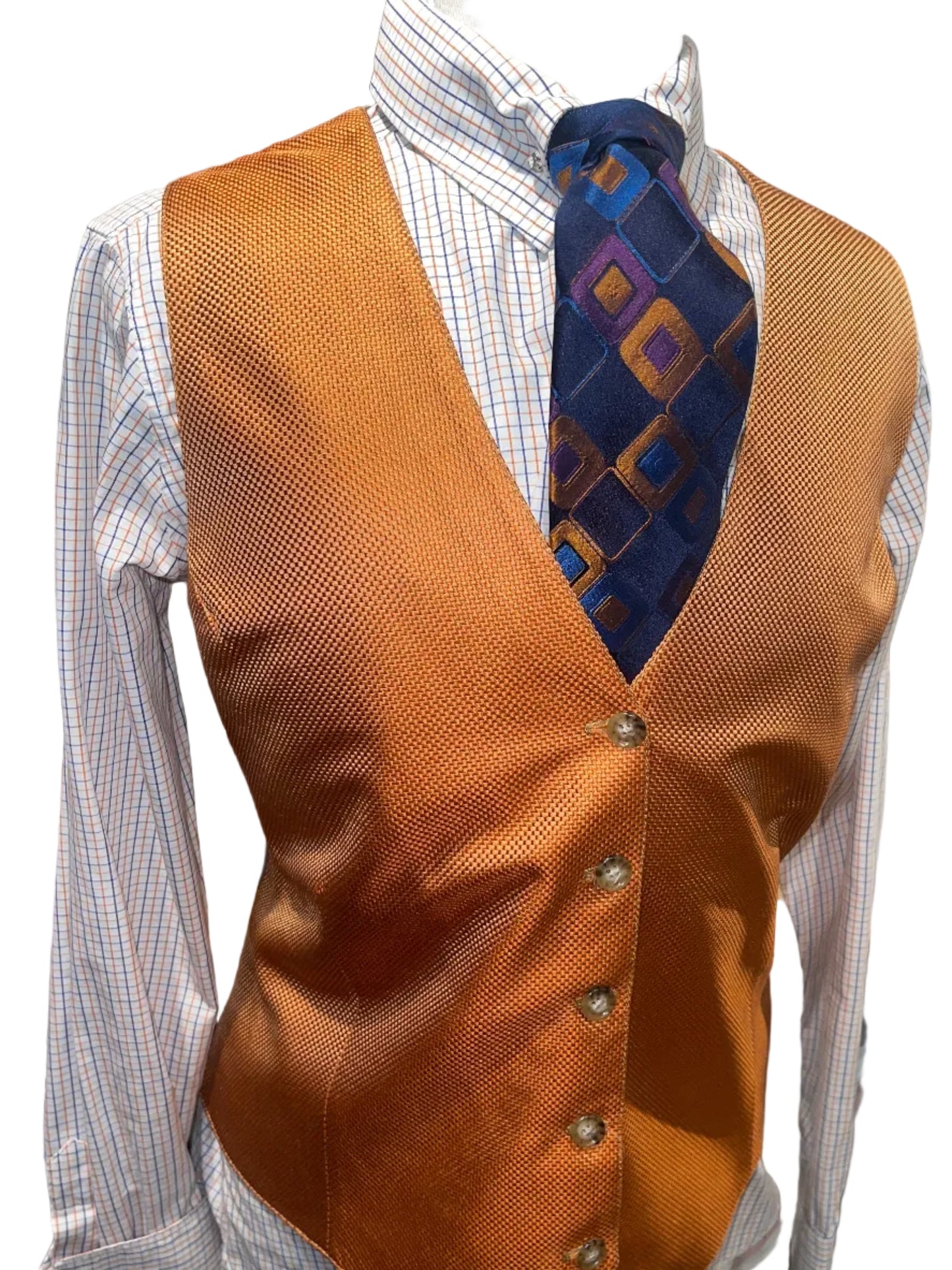 Ladies Orange and Blue Set