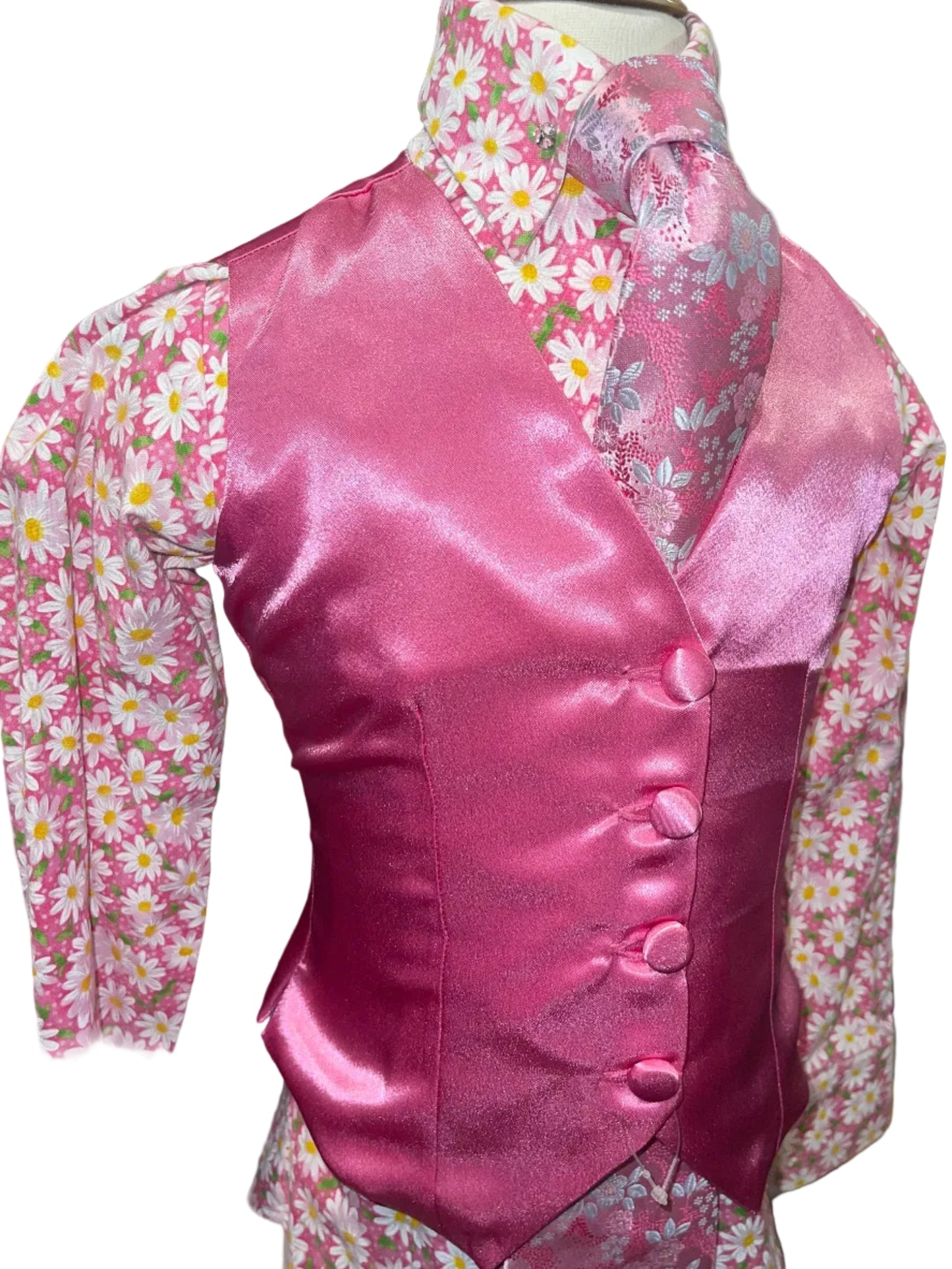 MTC Girls Pink Floral Set