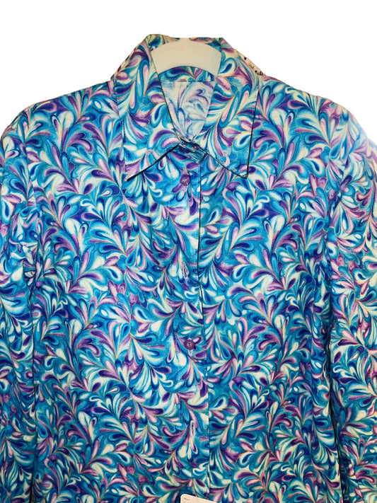Scintilla, Purple, Blue Girls Shirt