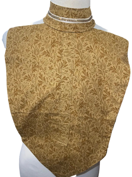 Brown Floral Dickie