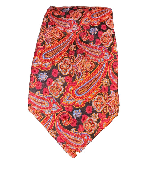 Red Paisley Tie