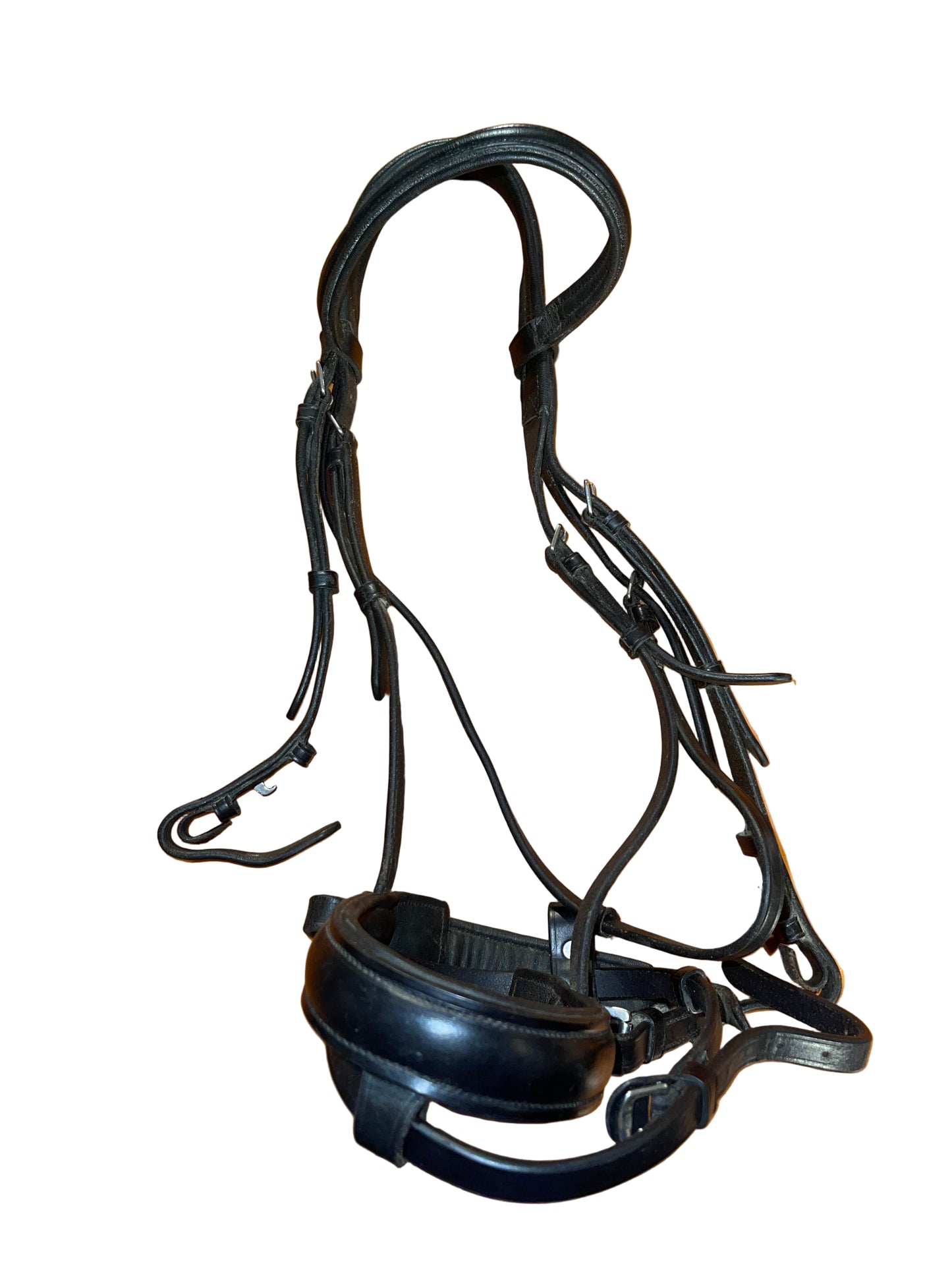 Red Barn Black Dressage Bridle