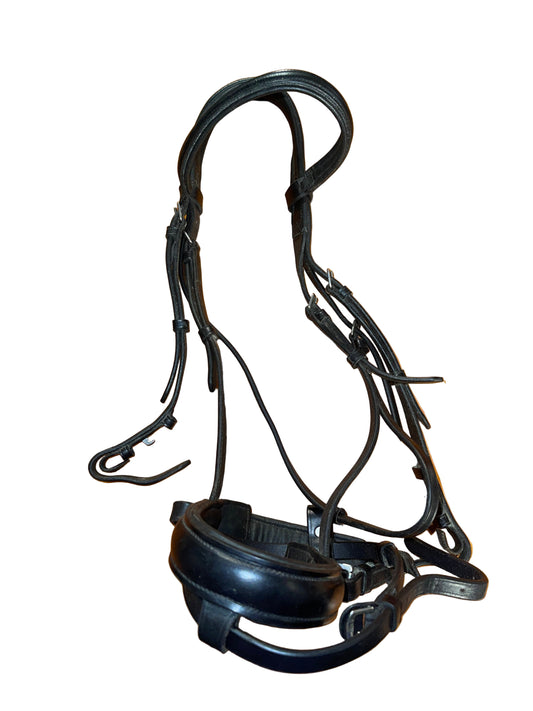 Red Barn Black Dressage Bridle
