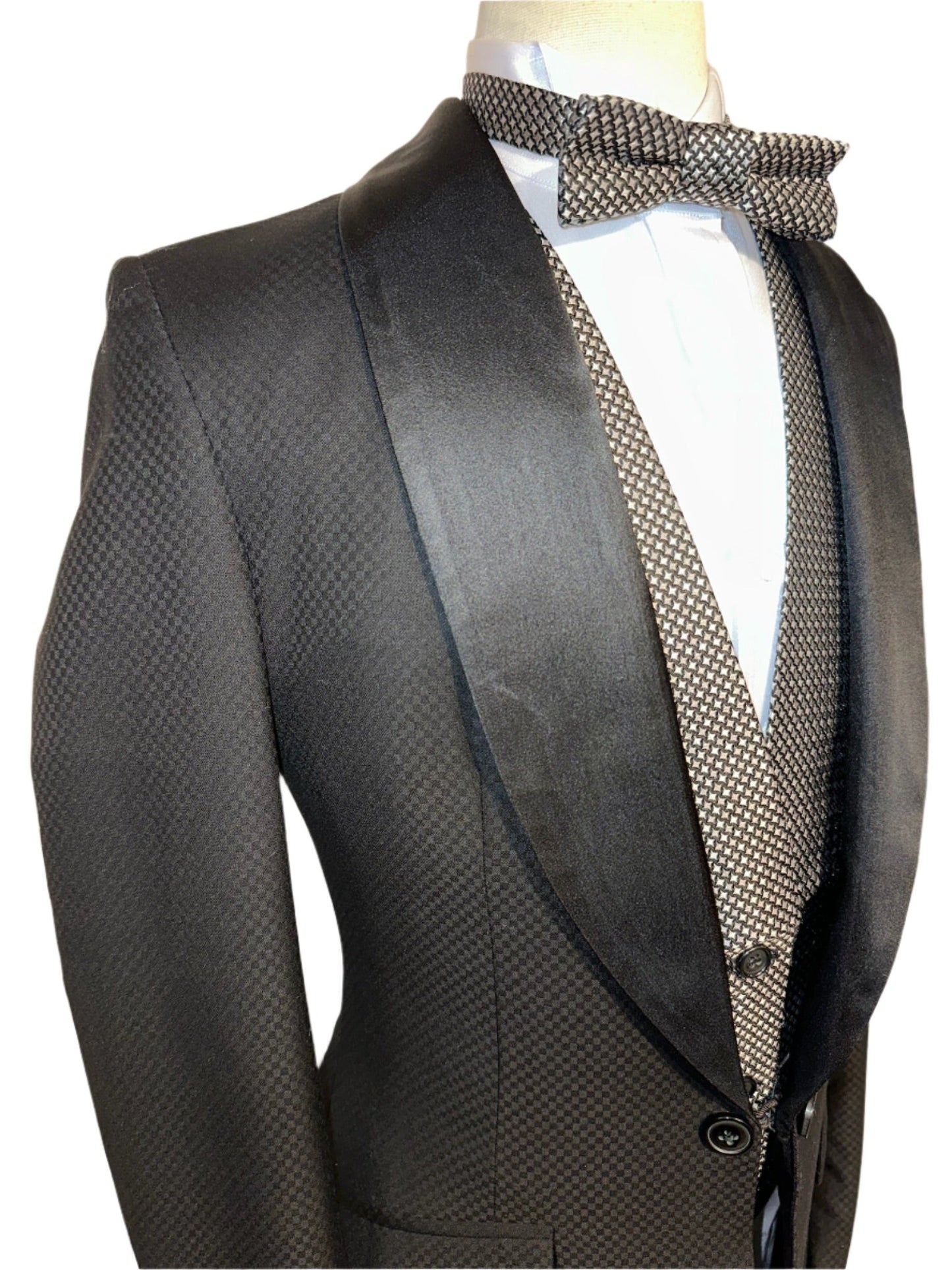 Hawkewood, Black, Teen/Youth Formal Suit