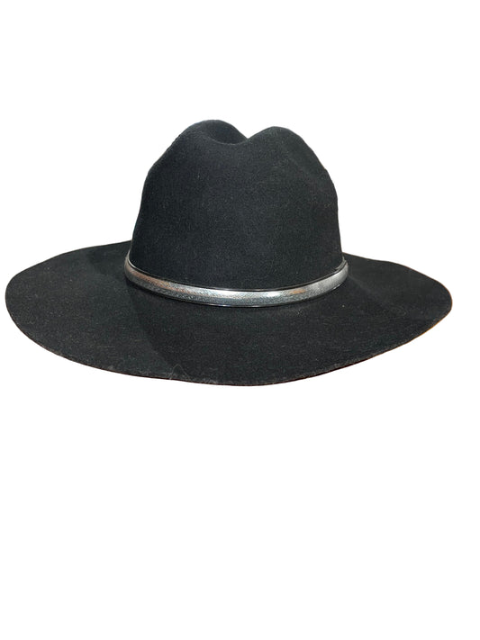 Eddy Bros, Black 7 3/8 Black Western Hat