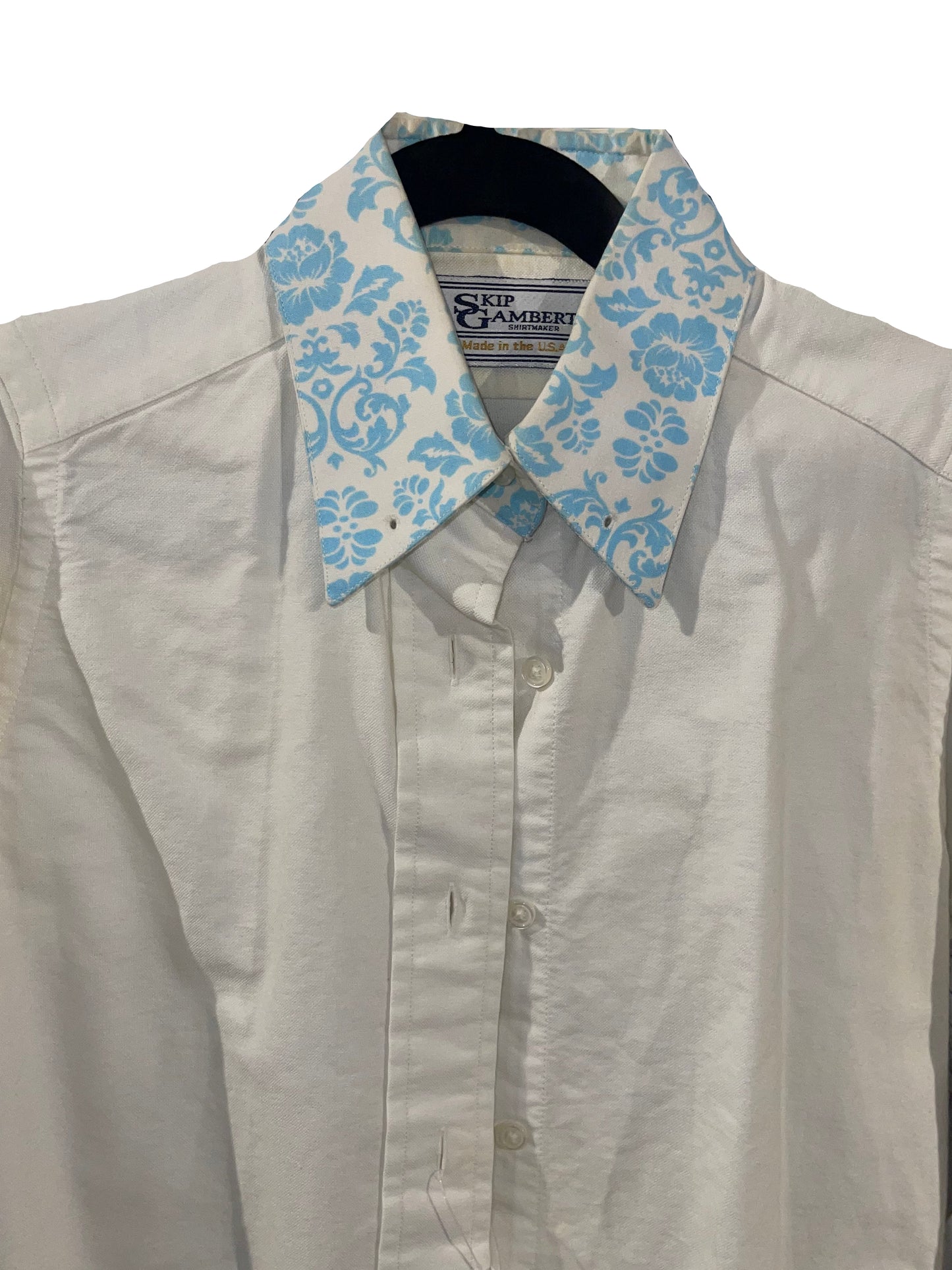 SGA, White With Blue Accents Shirt