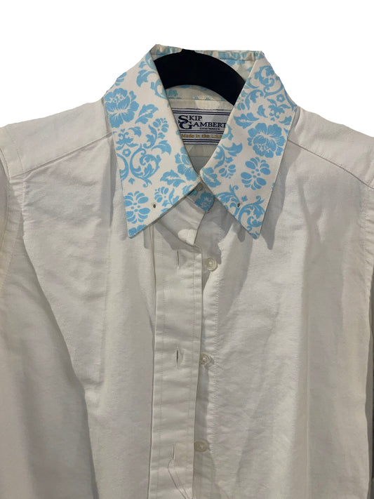 SGA, White With Blue Accents Shirt