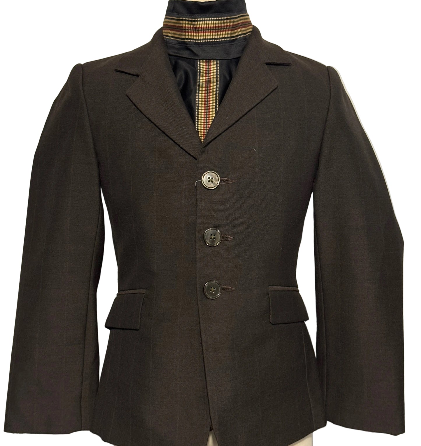 Brown Ovation Boys 10 Hunt Coat