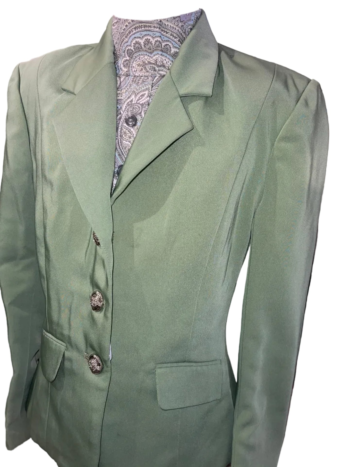 Custom, Teen Green Hunt Coat