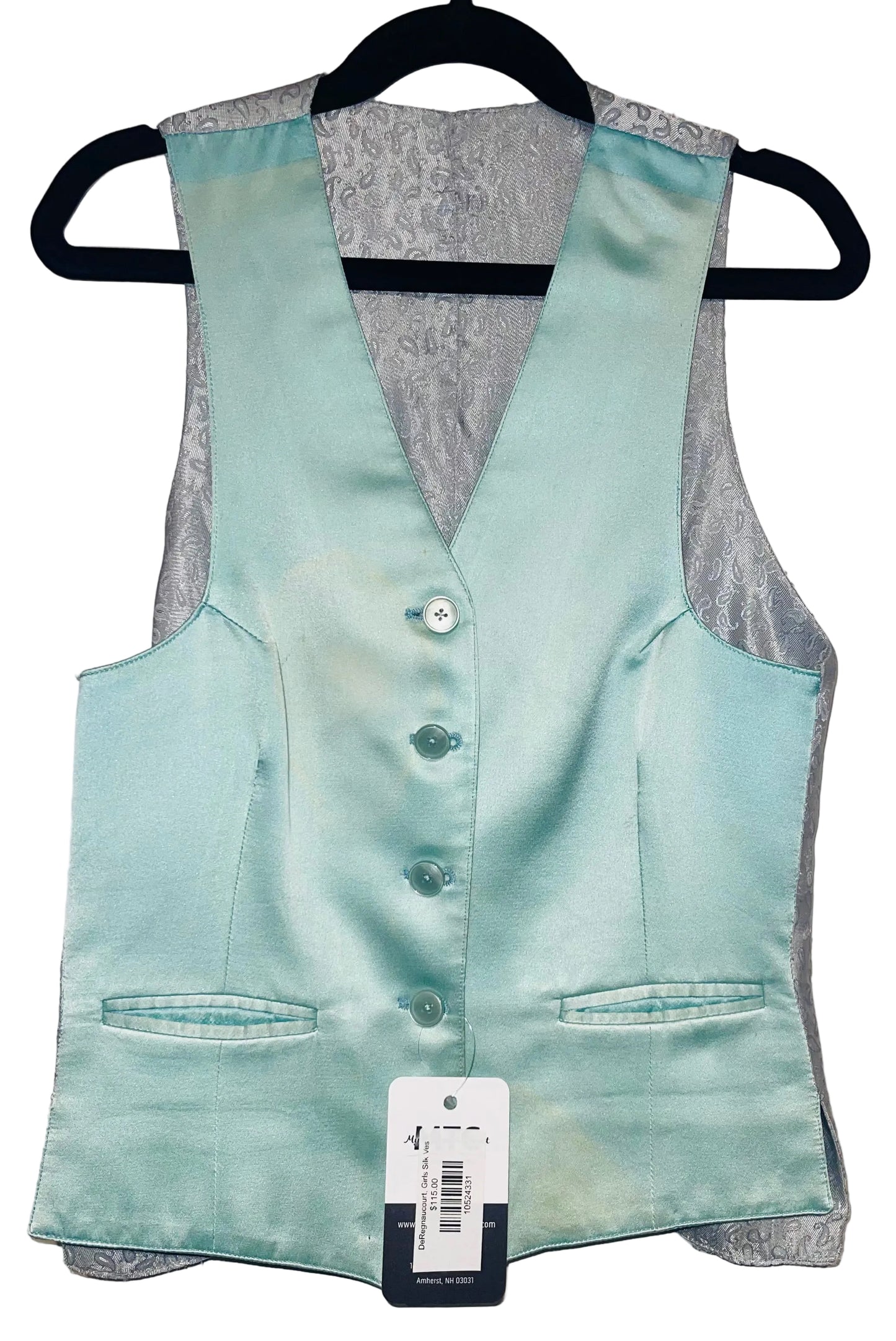 DeRegnaucourt, Girls Silk Vest