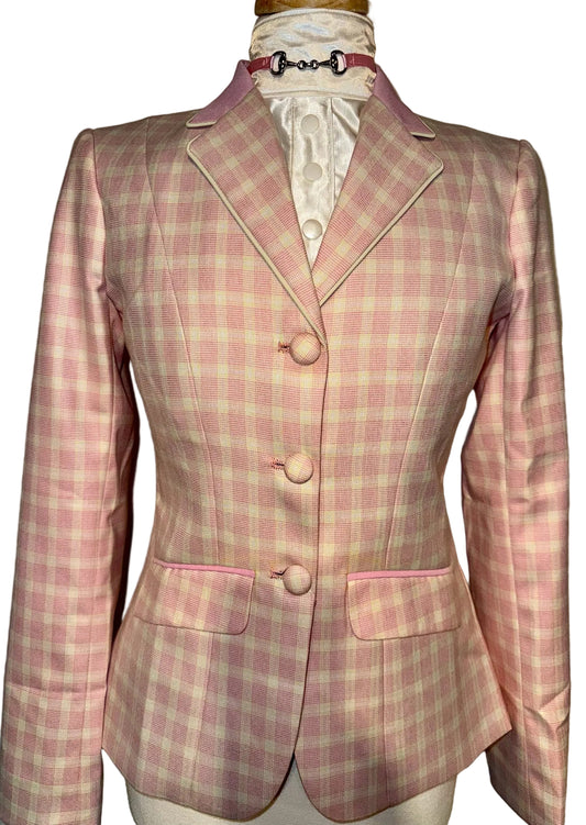 New MTC, Pink Plaid Hunt Coat
