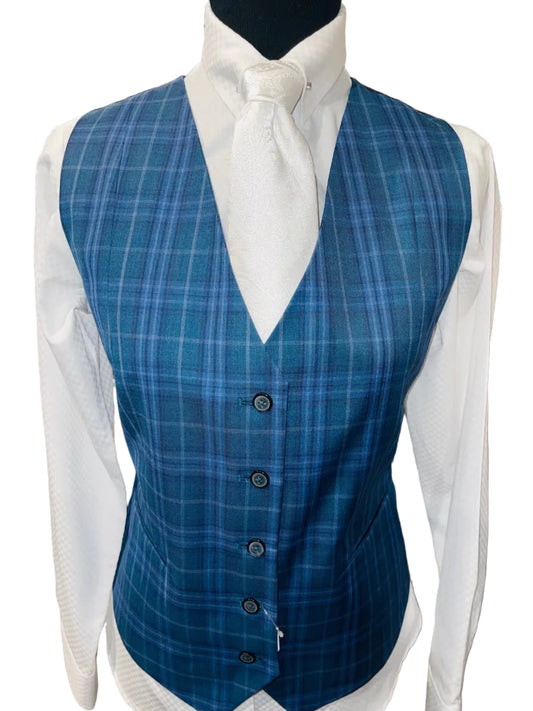 Custom, Teal Ladies Vest