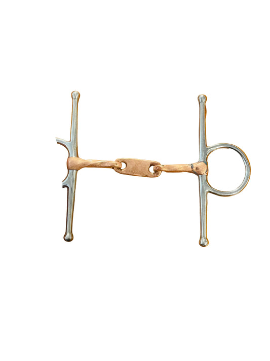 Copper Three Piece Snaffle