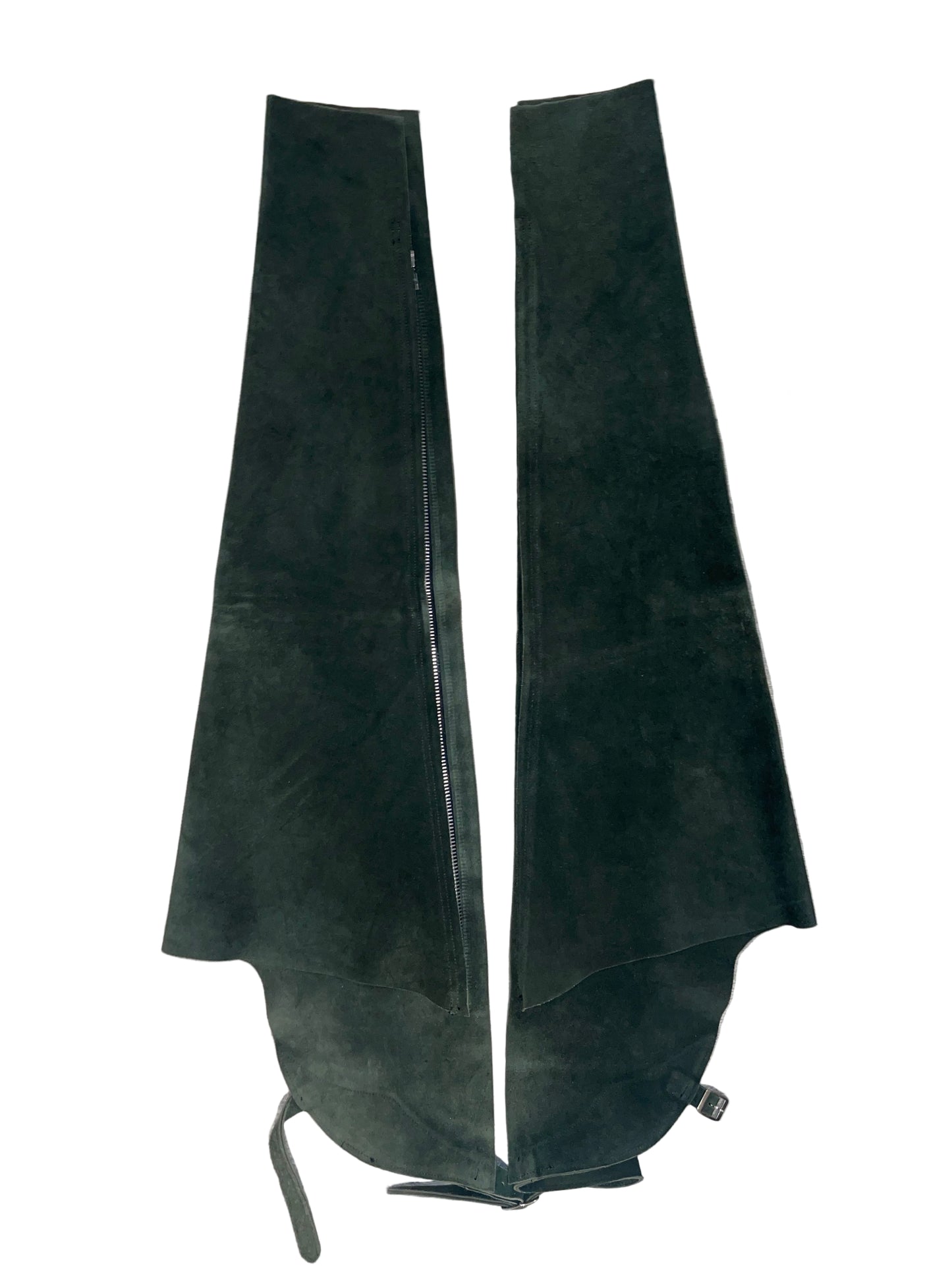 Custom, Dark Green Western Chaps