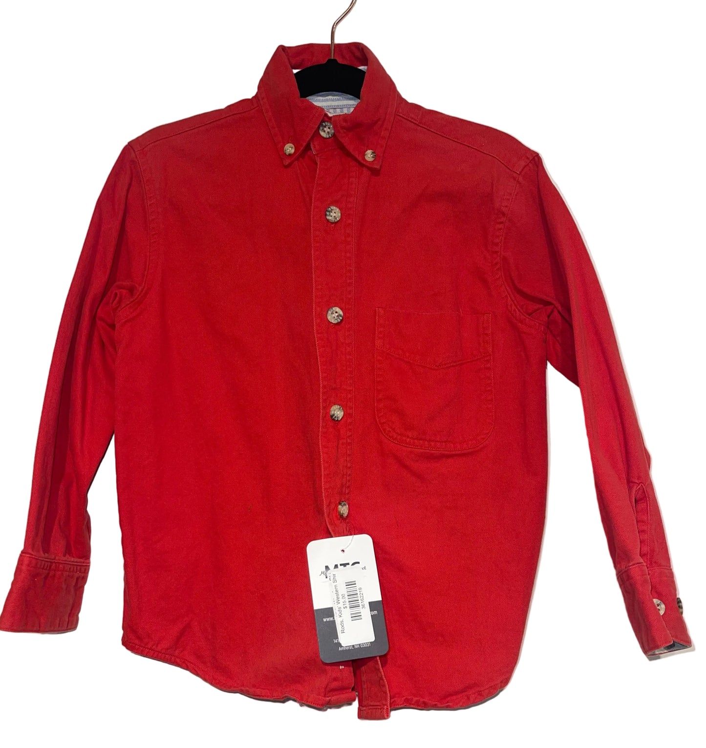 Rods, Kids' Western Shirt
