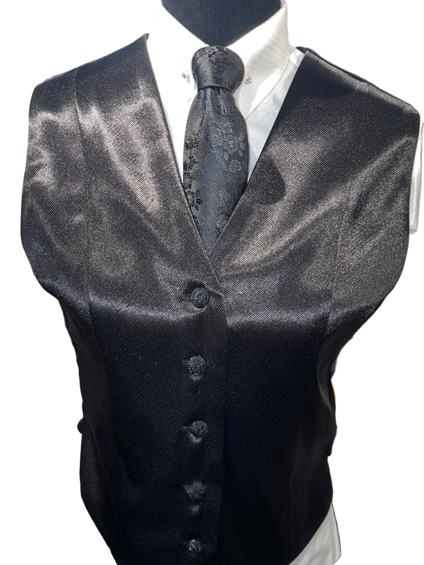 Custom, Ladies Black Vest