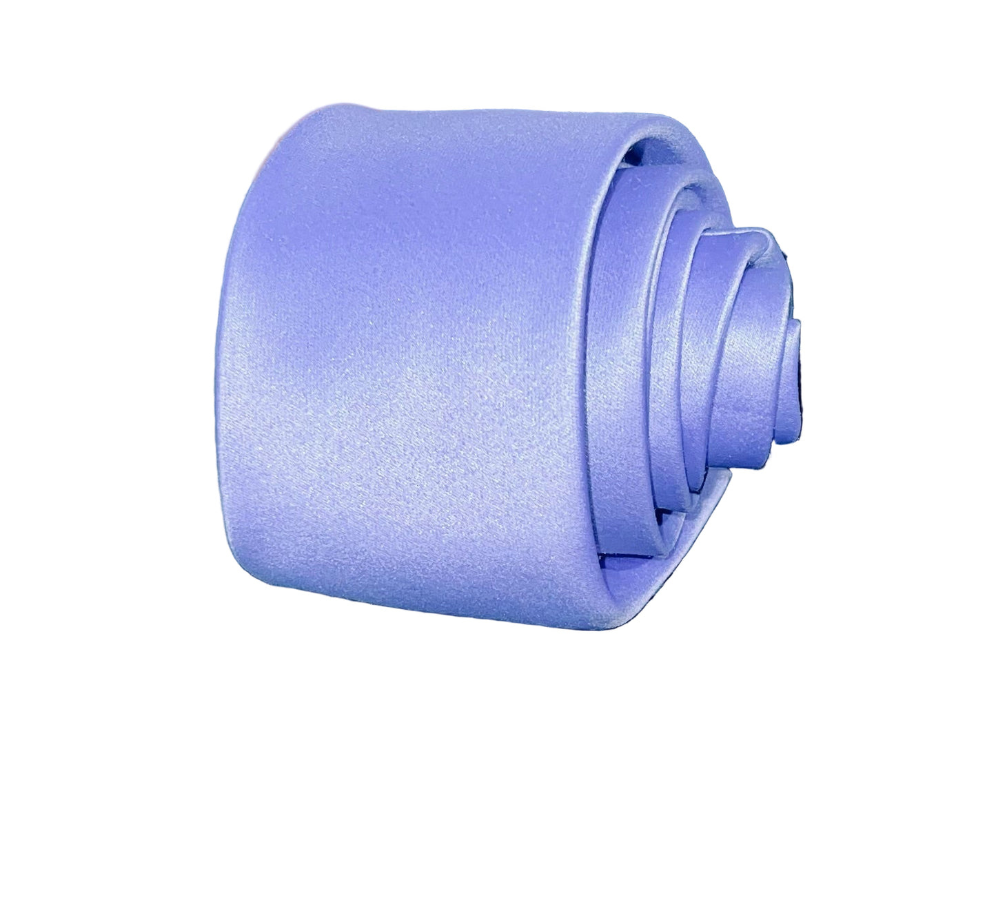 Marsha de Arriaga, Periwinkle Satin Tie