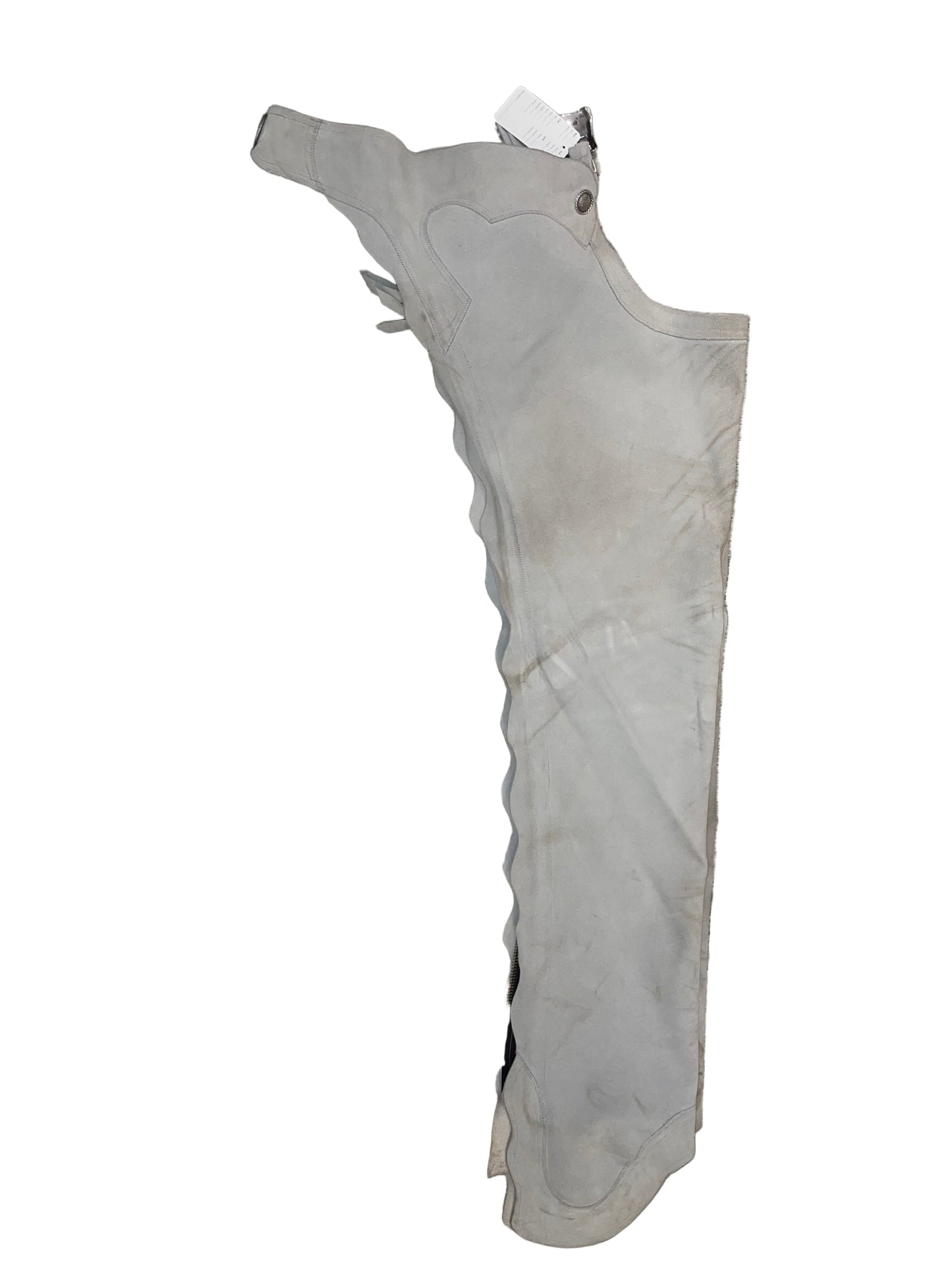 Custom, Grey Ultrasuede Chaps