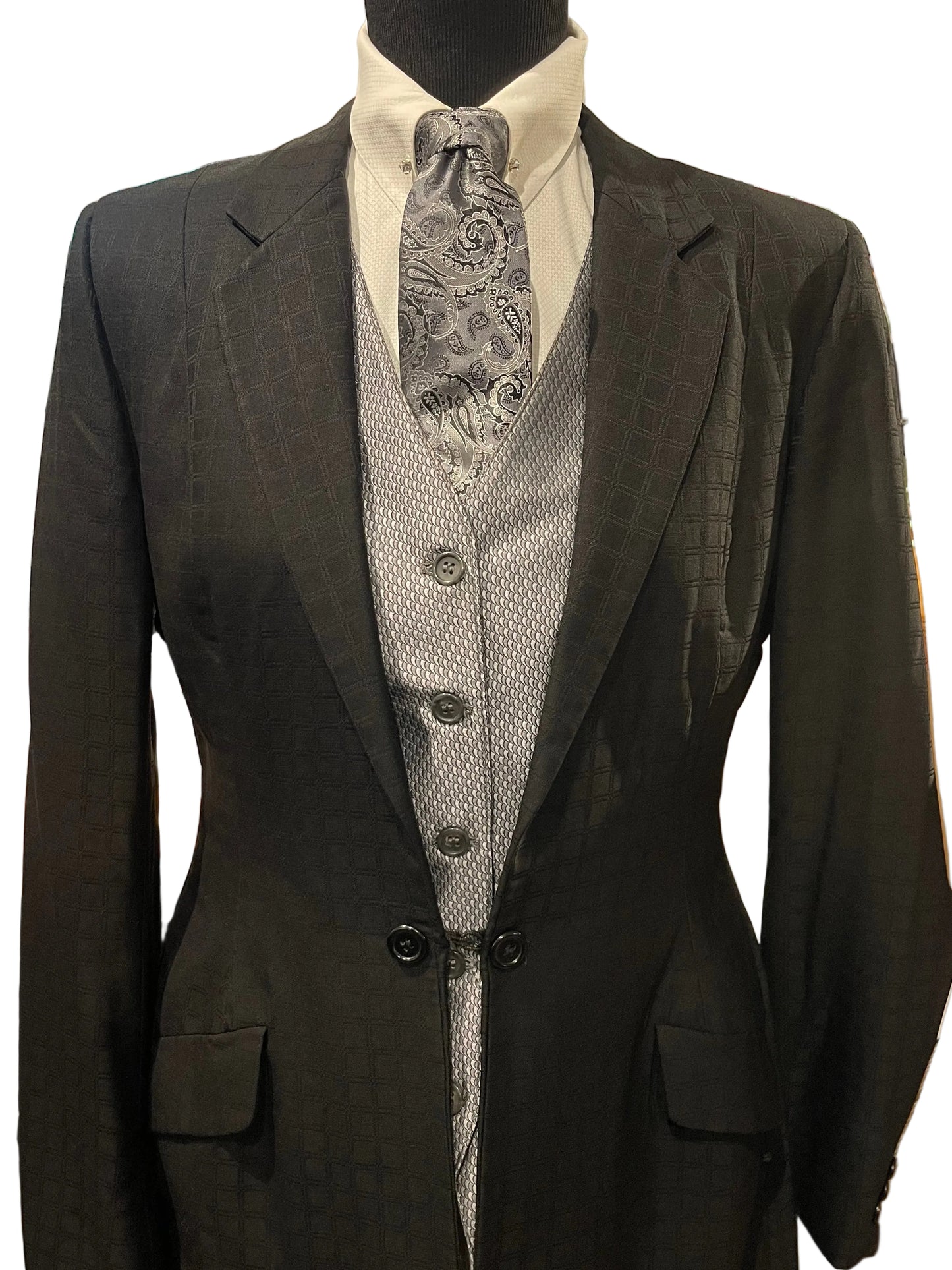 Custom, Black Ladies Suit