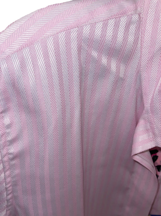 Royal Highness, Pink Herringbone Ladies 36 Hunt Shirts