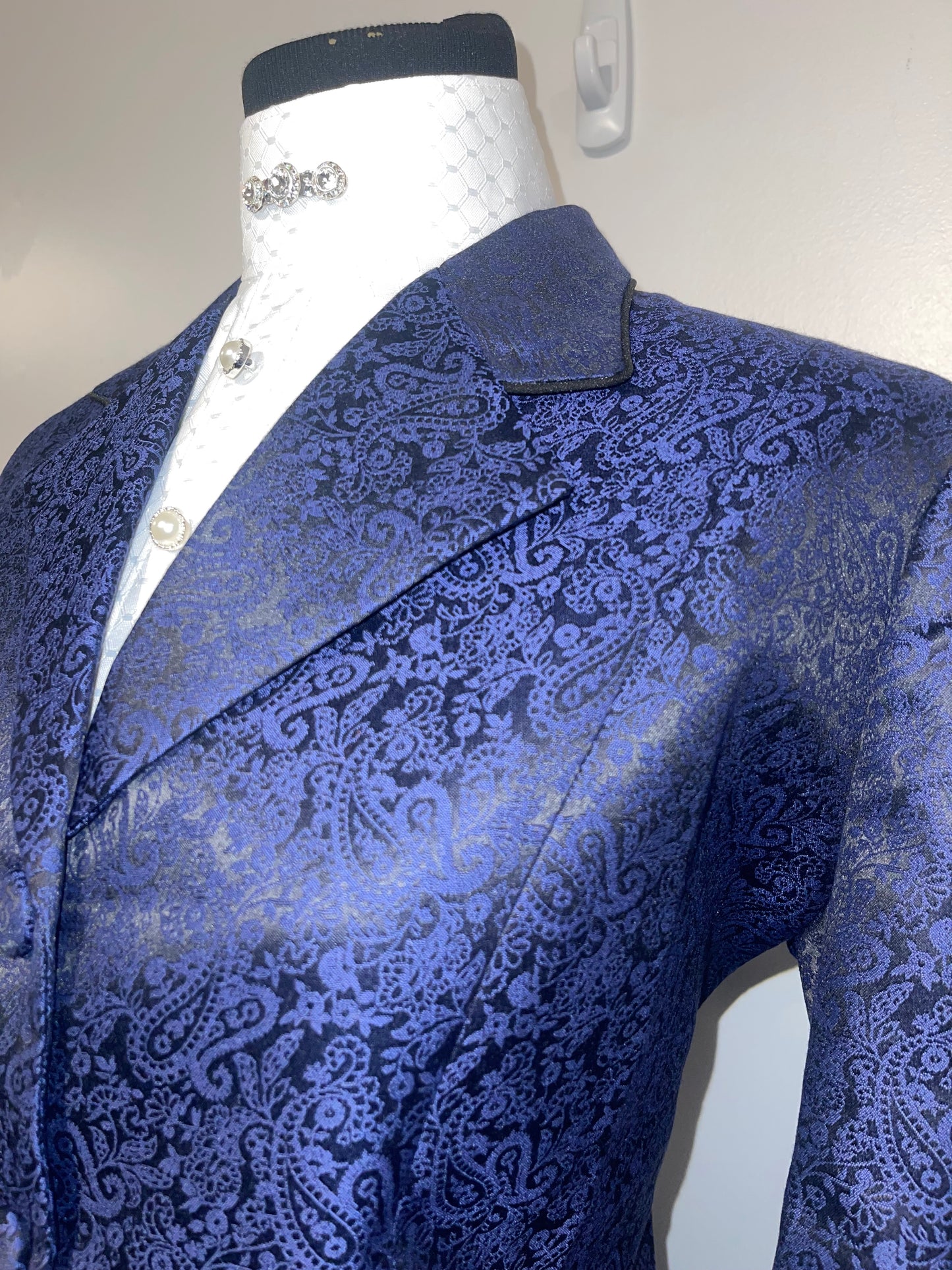 New MTC, Navy Paisley Hunt Coat