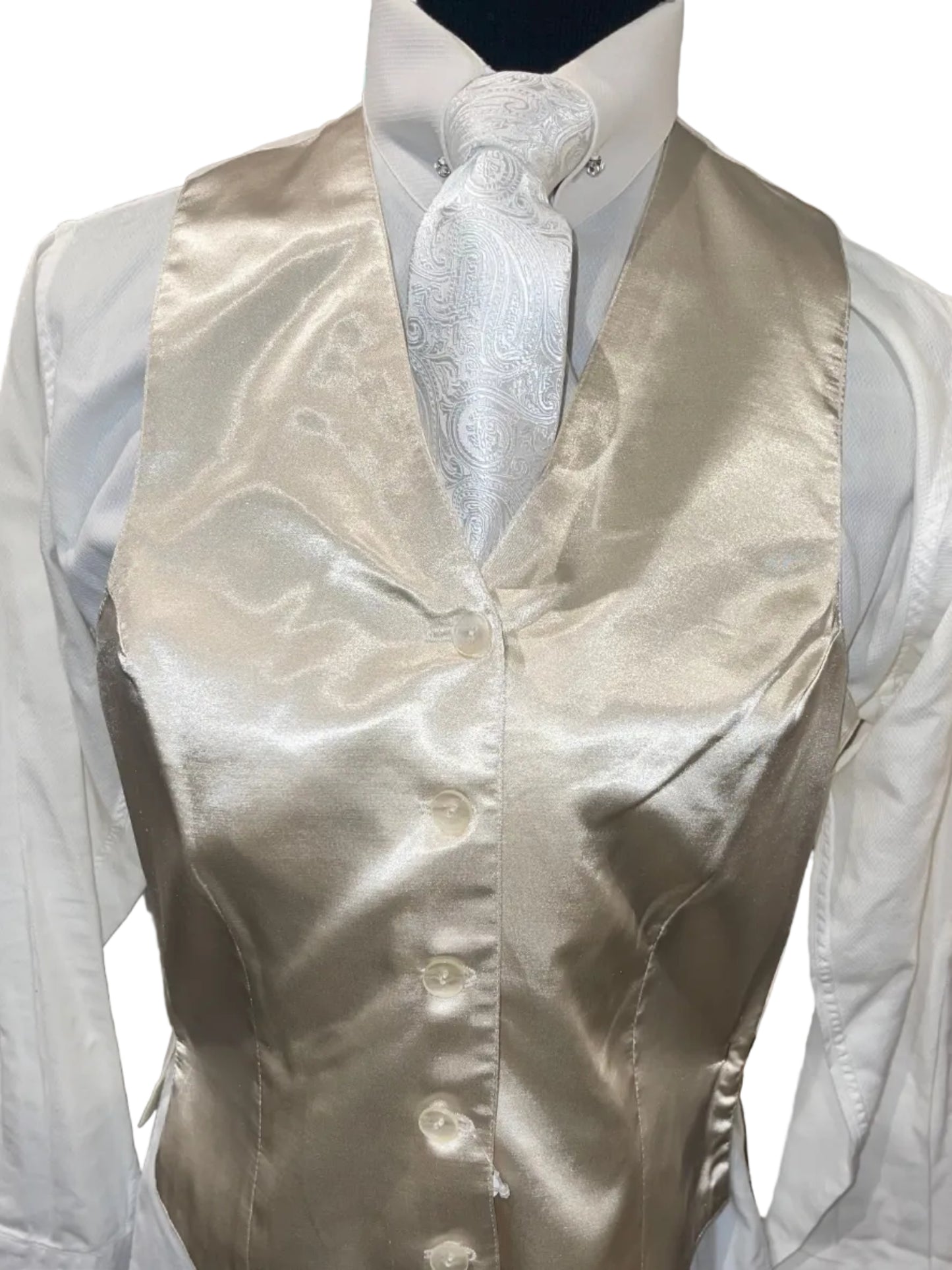 Hawkewood, Cream Silk Formal Vest