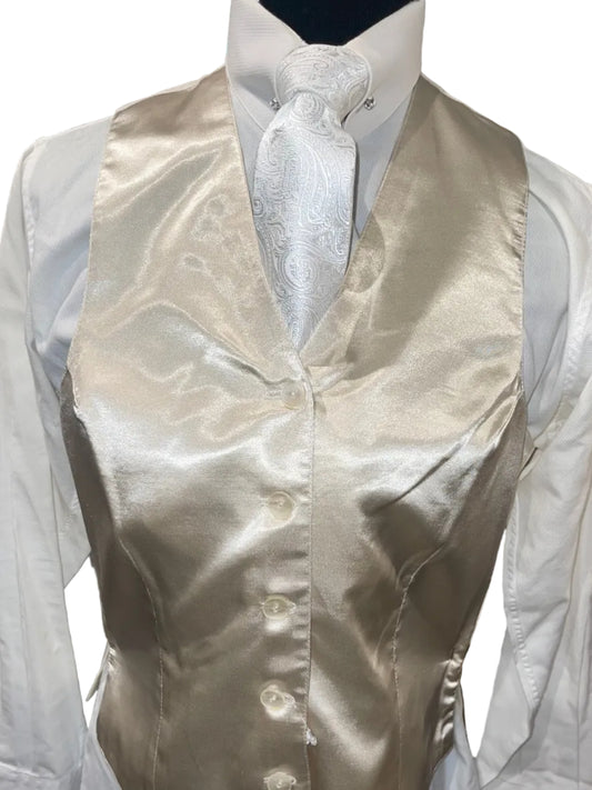Hawkewood, Cream Silk Formal Vest