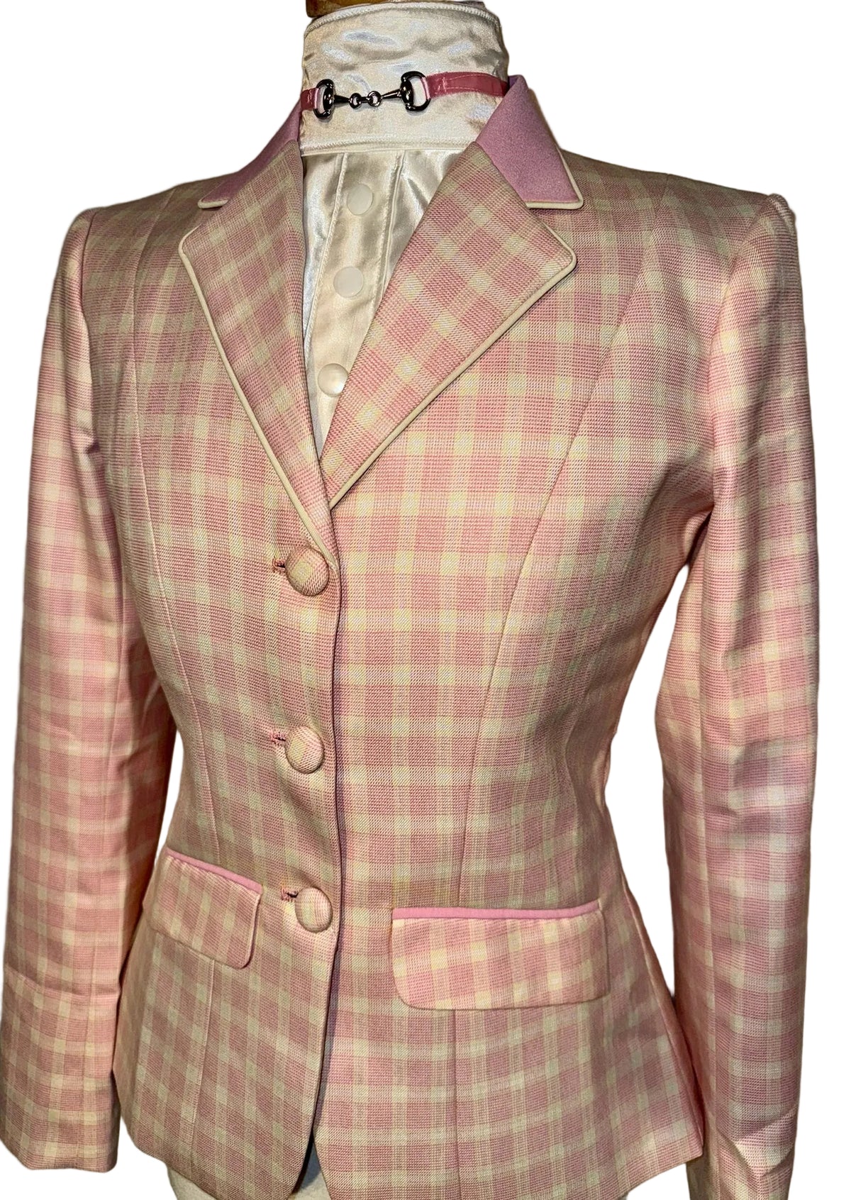 New MTC, Pink Plaid Hunt Coat