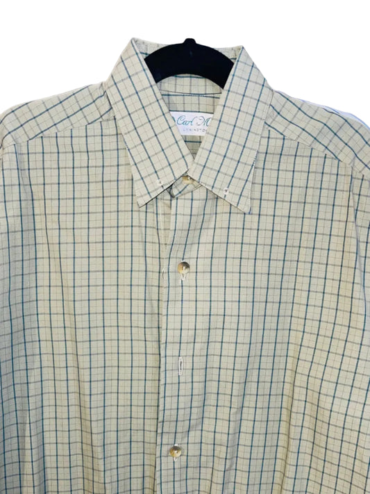 Carl Meyers, Olive Plaid Shirt