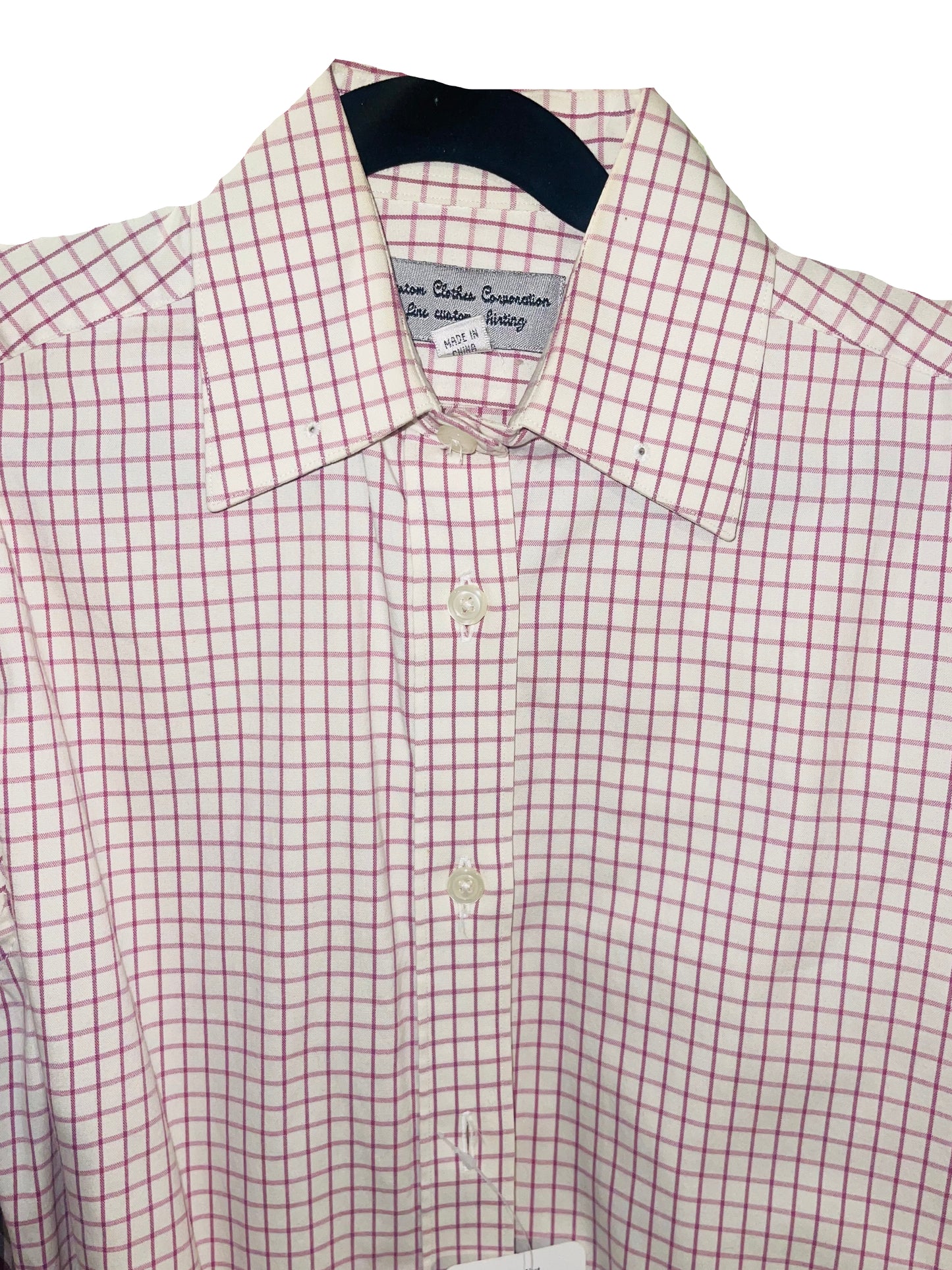 CC, Pink Windowpane Shirt
