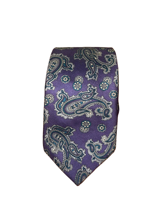 Purple Paisley Tie