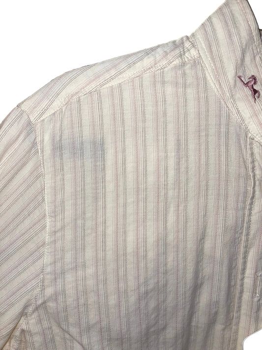 Rj Classics, Pink Stripe 34 Hunt Shirt