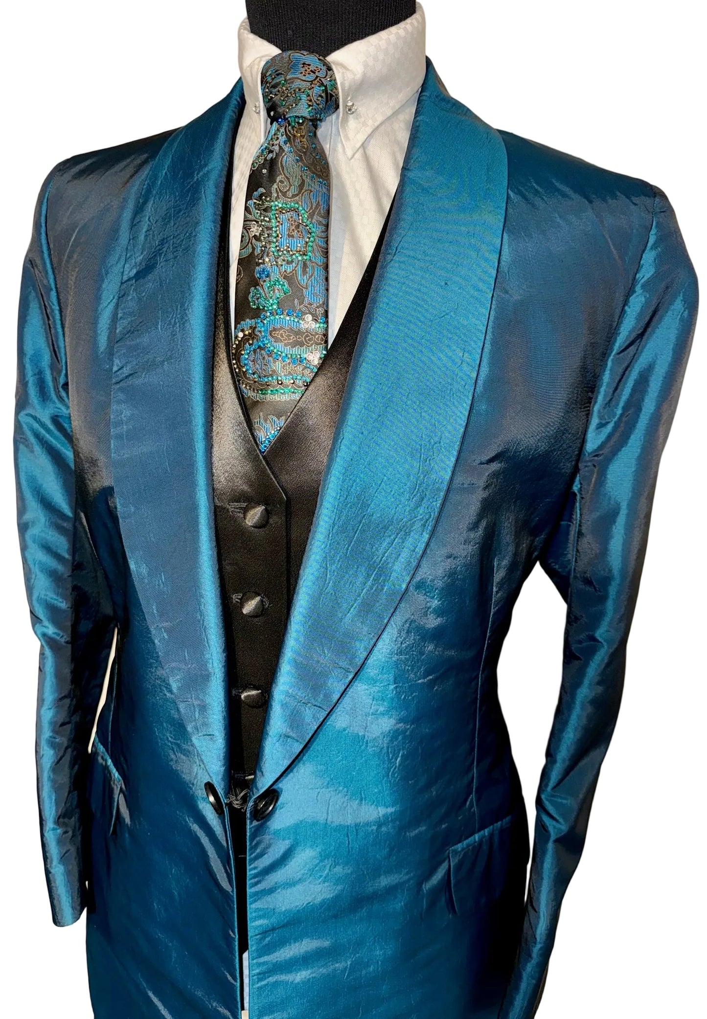 Custom, Ladies Teal Day Coat