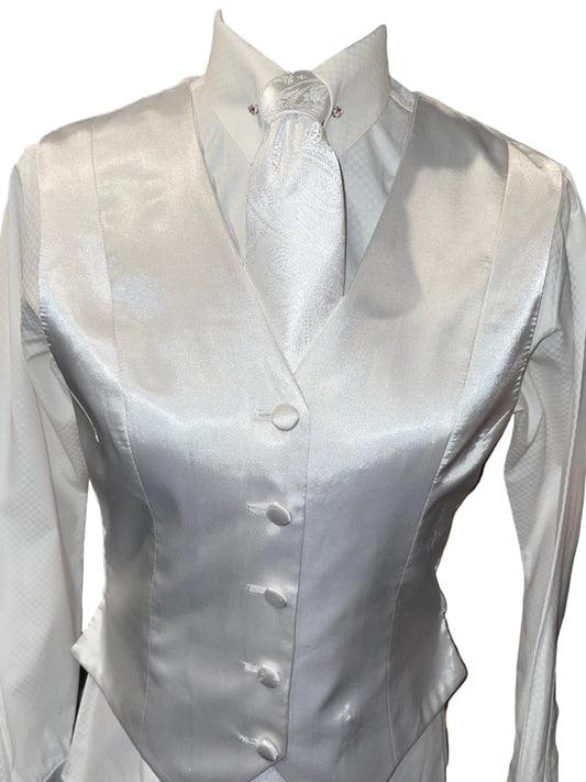 Go-N-Show, Ladies White Silk Vest