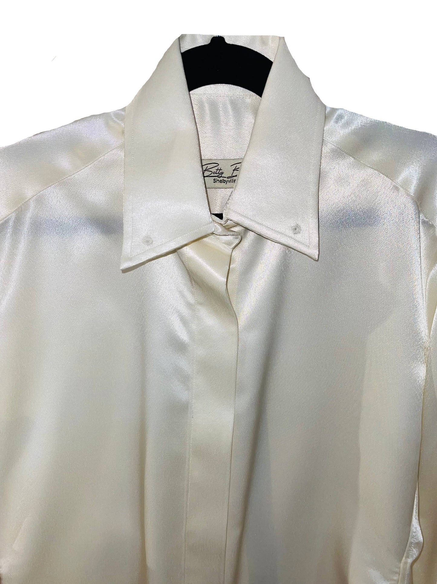 Betty Berdine, Cream Silk Shirt