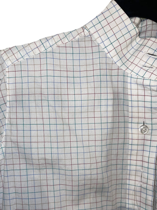 Chelsea White Plaid Childs 12 Hunt Shirt