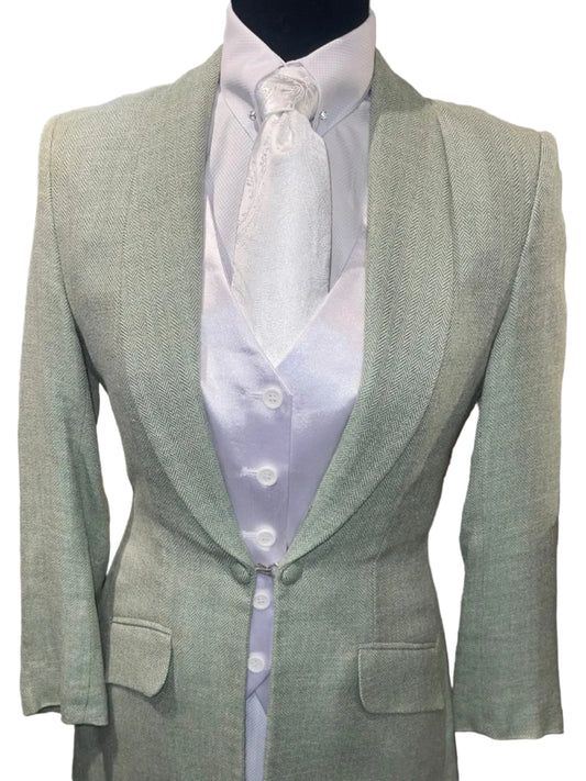 Marsha De Arriaga, Ladies Green Day Coat