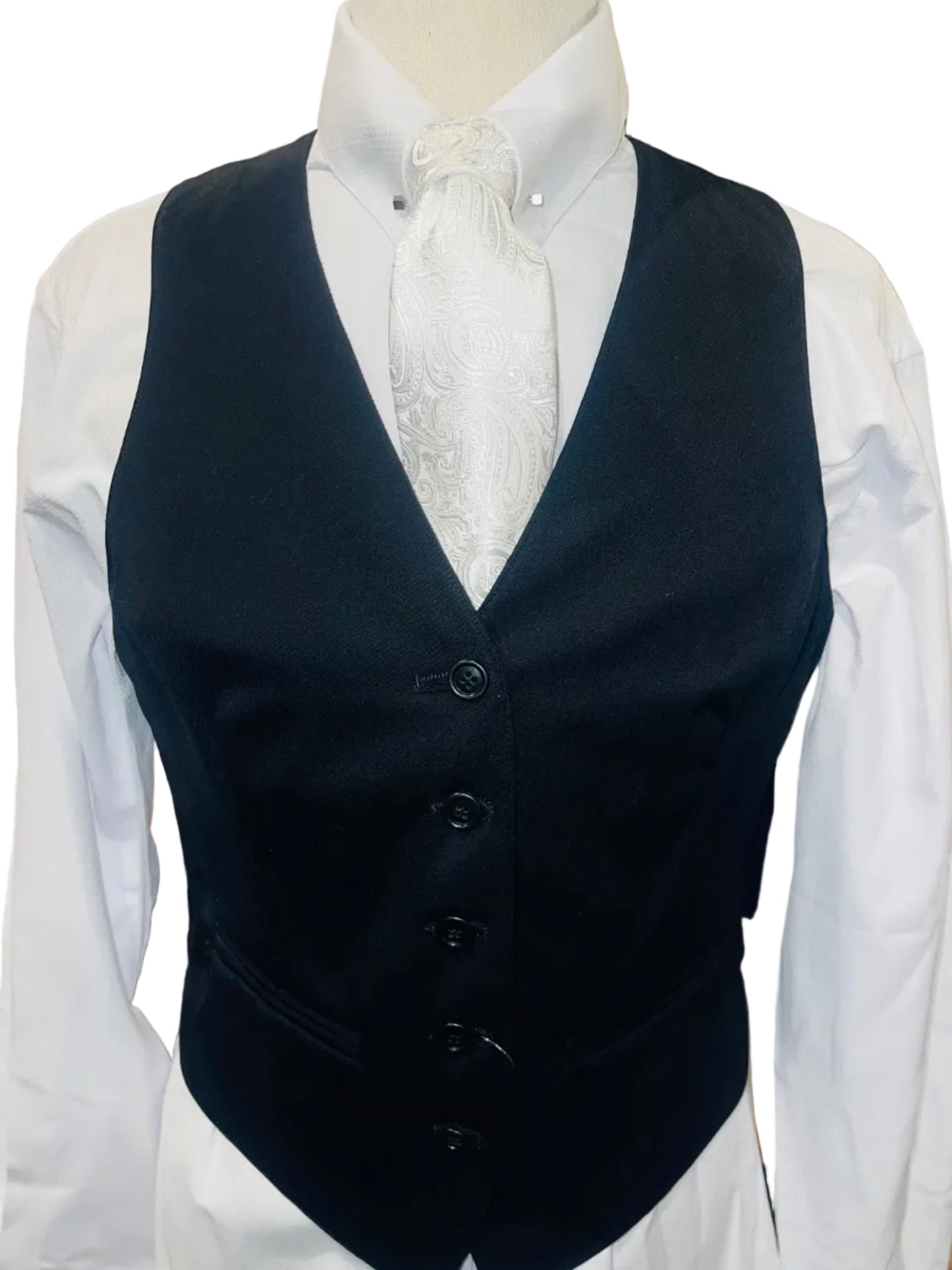 Custom Black Vest