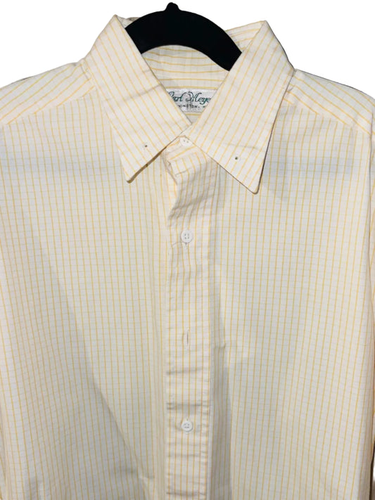 Carl Meyers, Yellow Windowpane Shirt