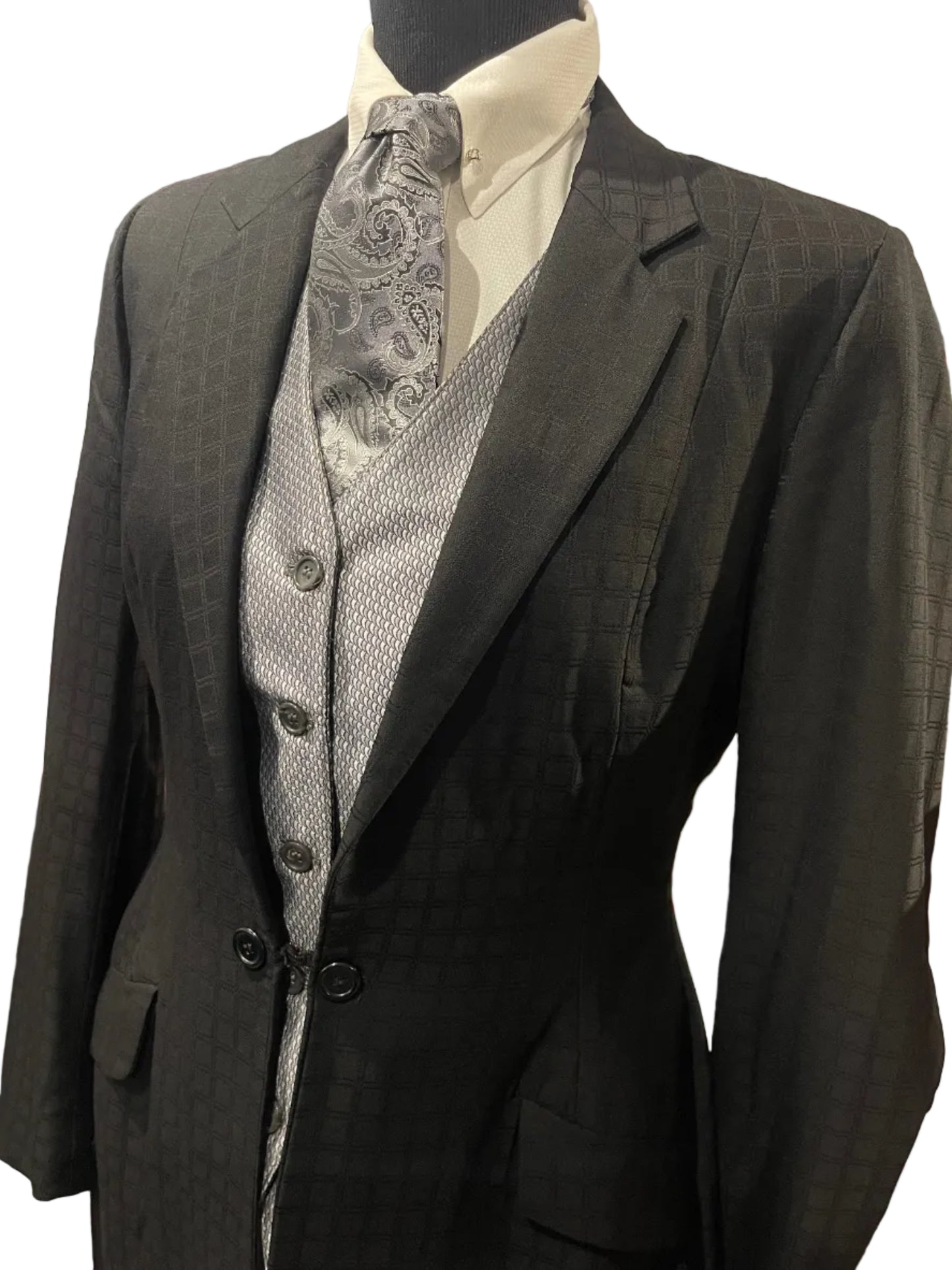Custom, Black Ladies Suit