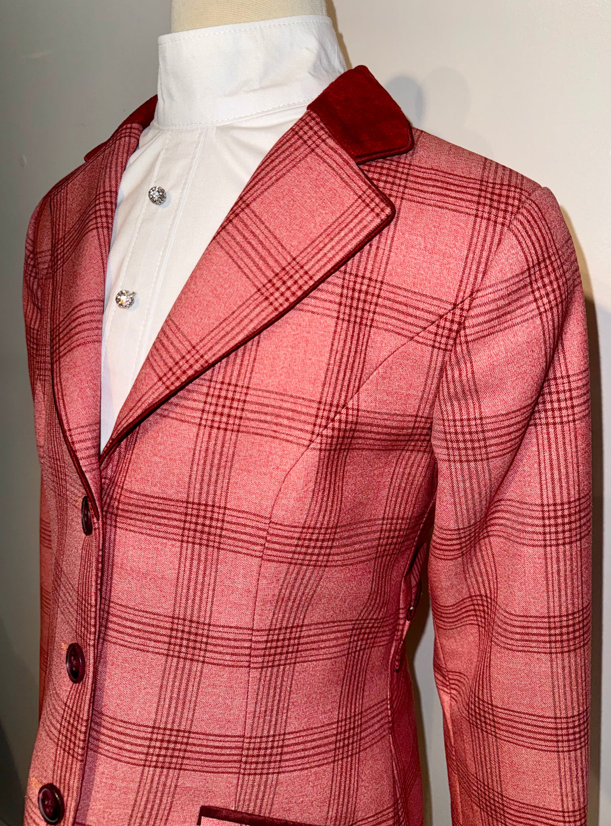 Alden Customs, Frosted Red Hunt Coat