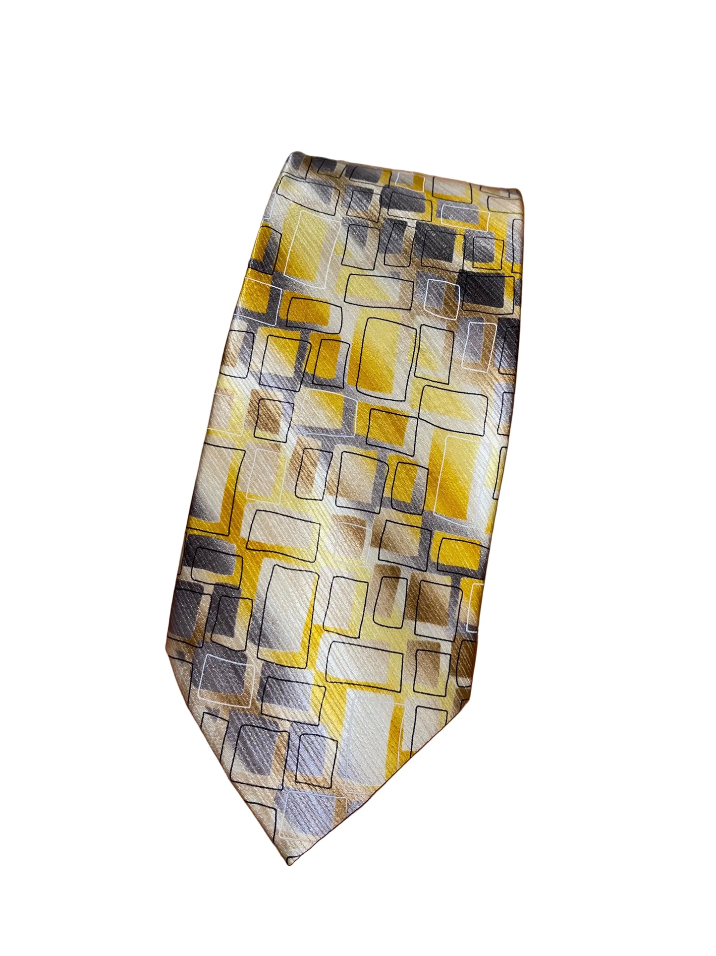 Yellow Square Tie