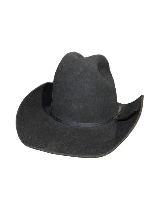 American Hat Co. Black 7 Western Hat