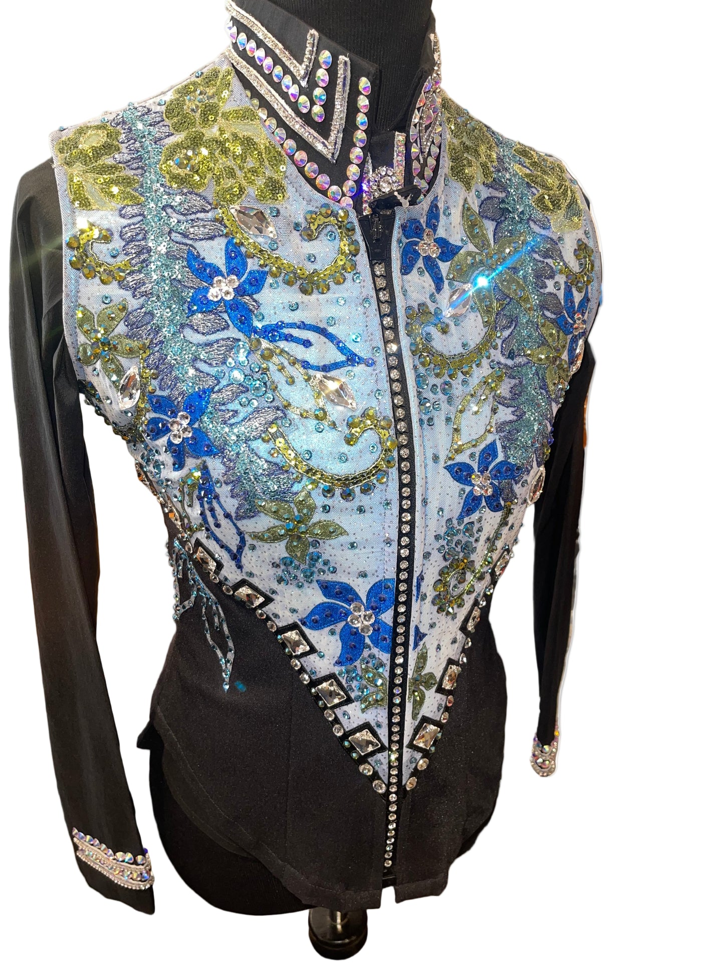 Wood, Custom Ladies Western Vest