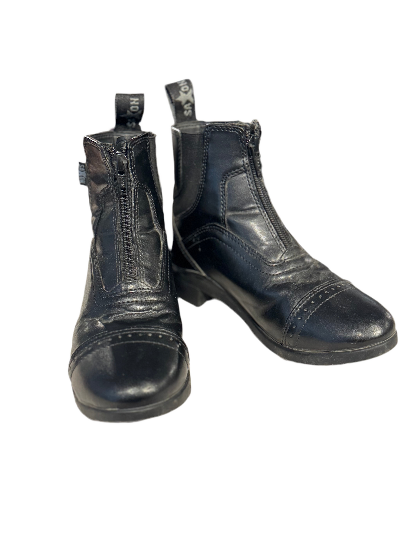 Saxon, Ch: 1  Black Paddock Boots