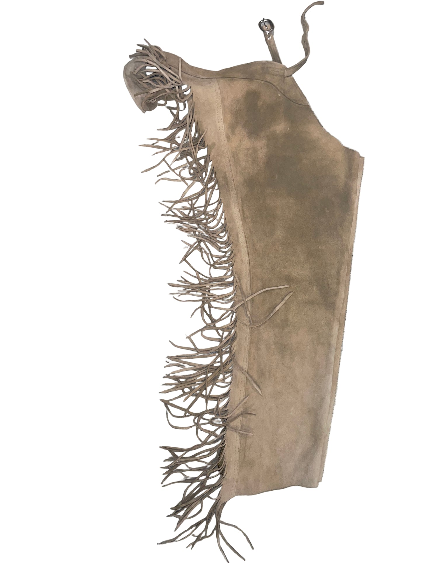 Custom, Taupe Ultrasuede Chaps